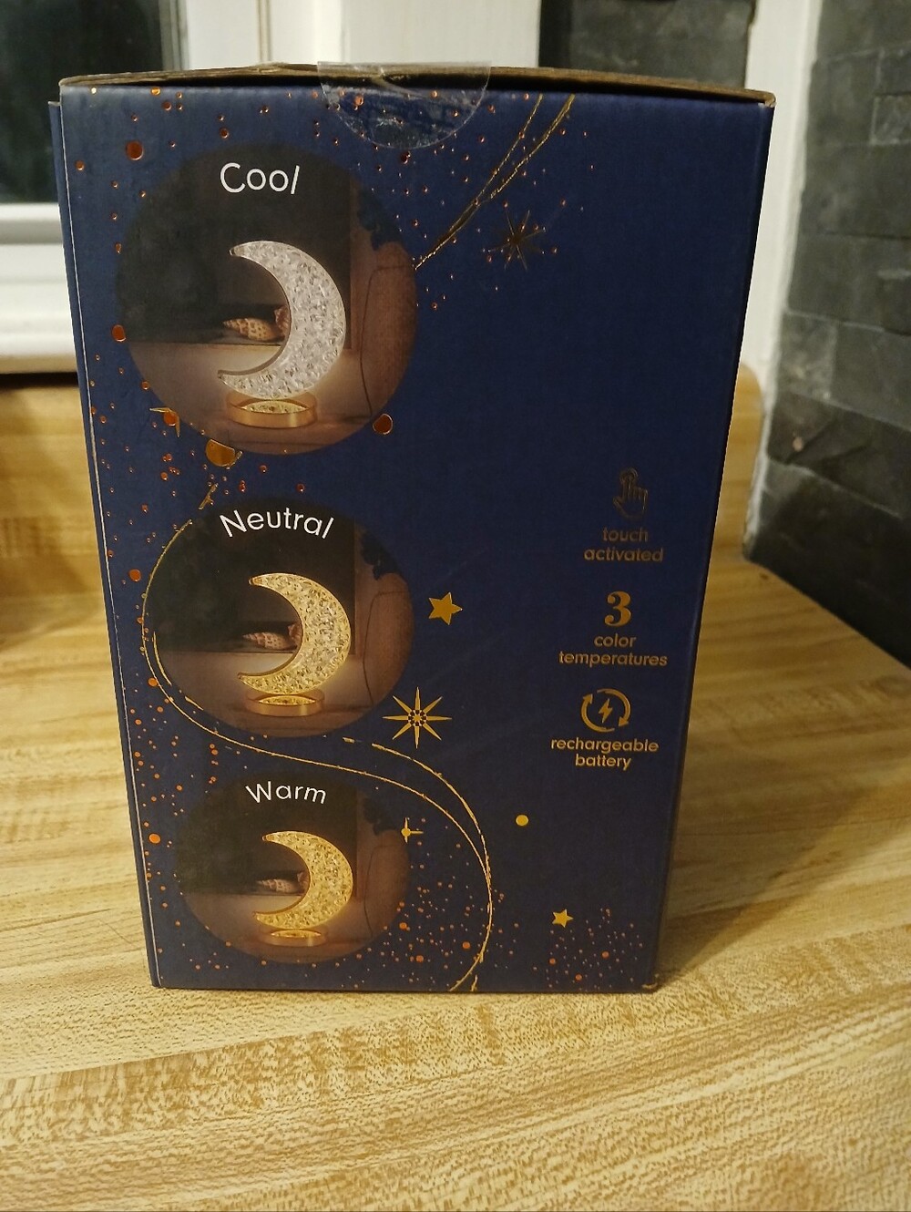 Crescent Moon Light NIB Rechargable & 3 Shades - Picture 6 of 6